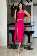 Conjunto Falda Y Blusa 2132